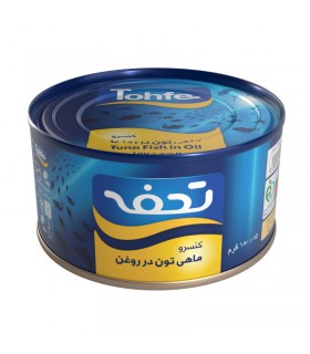 کنسرو ماهی تن در روغن تحفه - 180 گرم