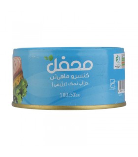 کنسرو تن ماهی در آب نمک رژیمی محفل - 180 گرم