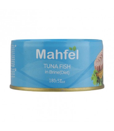 کنسرو تن ماهی در آب نمک رژیمی محفل - 180 گرم