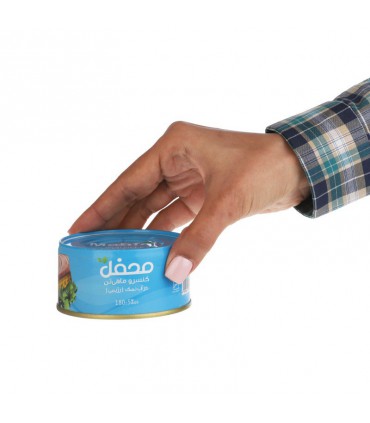 کنسرو تن ماهی در آب نمک رژیمی محفل - 180 گرم