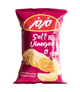 چیپس سرکه نمکی مزمز - 60 گرم