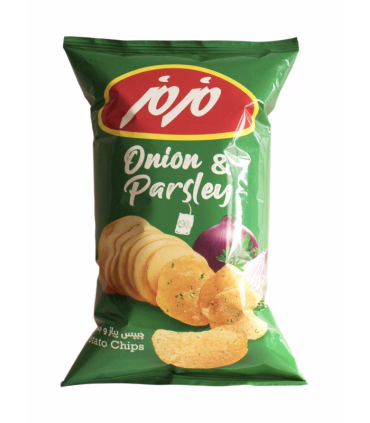 چیپس پیاز و جعفری مزمز - 65 گرم
