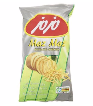 چیپس خلالی مزمز – ترد، خوش‌طعم و مناسب برای هر سلیقه‌ای | تهیه‌شده از سیب‌زمینی تازه