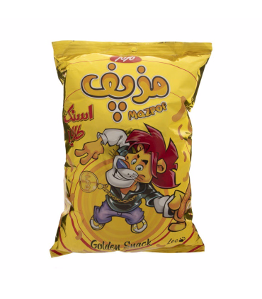 اسنک پنیری طلایی مزمز -170 گرم