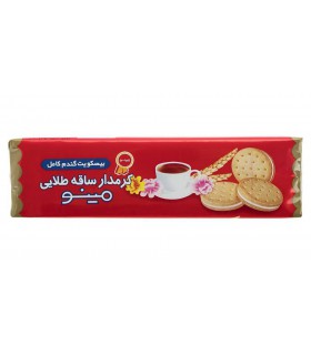 بیسکویت کرمدار ساقه طلایی مینو - 192 گرم