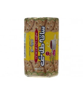 بیسکویت با آرد جو و شهد توت ساقه طلایی مینو - 200 گرم