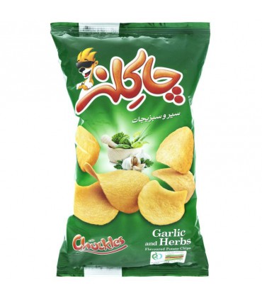 چیپس سیر و سبزیجات چاکلز - 73 گرم