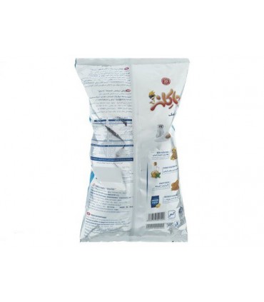 چیپس موجدار نمک چاکلز مقدار 125 گرم