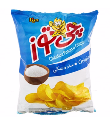 چیپس ساده نمکی چی توز مقدار 440 گرم