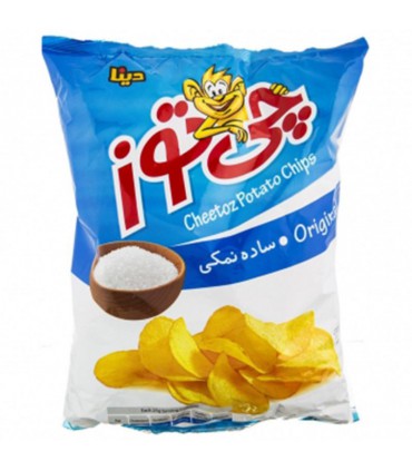 چیپس ساده نمکی چی توز مقدار 440 گرم