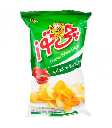 چیپس کچاپ چی توز مقدار 60 گرم