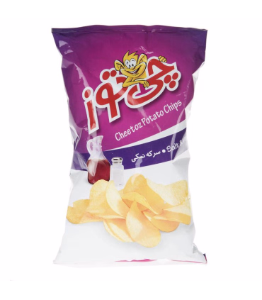 چیپس سرکه‌نمکی چی‌توز ۶۵ گرم – ترکیب تردی و طعم ترش فراموش‌نشدنی