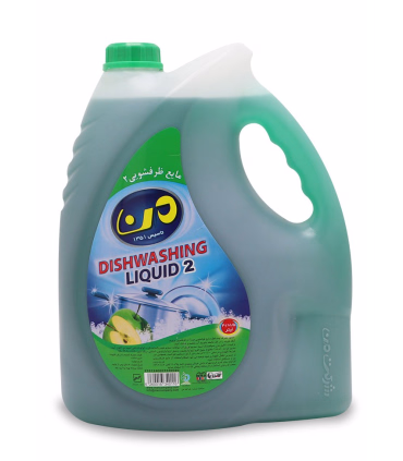 مایع ظرفشویی من مدل Apple حجم 4 لیتر