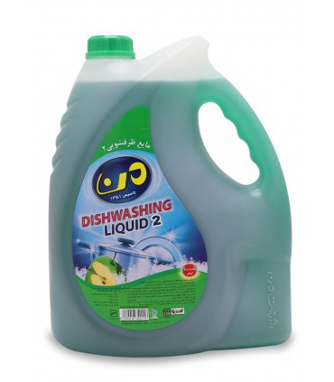 مایع ظرفشویی من مدل Apple حجم 4 لیتر