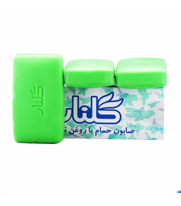 «صابون حمام گلنار کلاسیک ۶ عددی – پاکیزگی و طراوت ماندگار، وزن ۸۰۰ گرم»