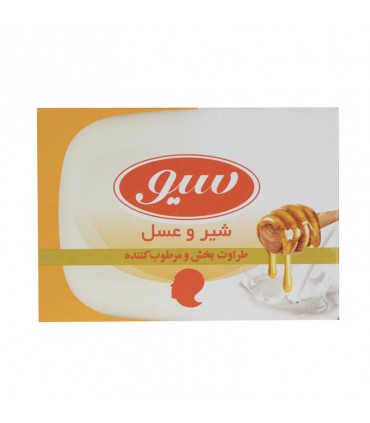 صابون شیر و عسل سیو مقدار 125 گرم بسته ی 5 عددی