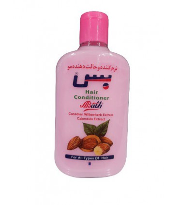 شامپو نرم کننده مو بس با رایحه ی بادام حجم 1000 میلی لیتر