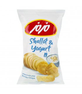 چیپس برگه سیب زمینی مزمز با طعم ماست موسیر 30 گرم