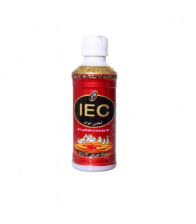 رنگ خوراکی زرد طلایی IEC  مدلFC5141 حجم 250 میلی لیتر