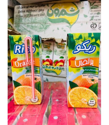 نوشیدنی میوه ای بدون گاز ریکو