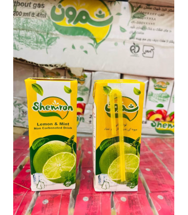 آبمیوه شمرون با طعم لیمو