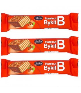 ویفر فندقی با روکش کاکائویی بایکیت شونیز - 45 گرم بسته ی 20 عددی