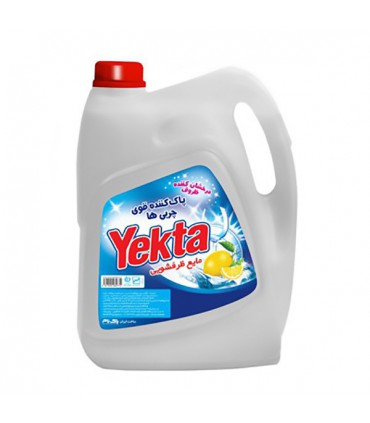 مایع ظرفشویی یکتا مدل لیمو حجم 3750 میلی لیتر