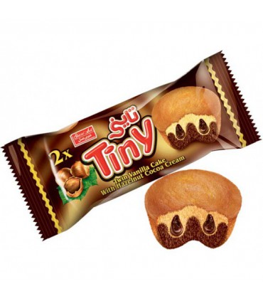 کیک دوقلو ی فندق 60 گرمی تاینی شیرین عسل