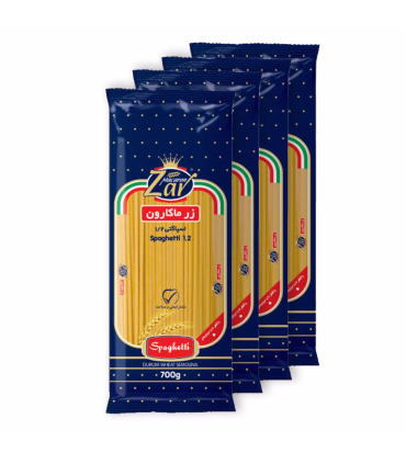 ماکارونی قطر ۱.۲ زر ماکارون 700 گرم