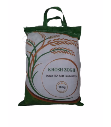 برنج دانه بلند خوش ذوق باسماتی سیلا 1121 هندی- 10 کیلوگرمی