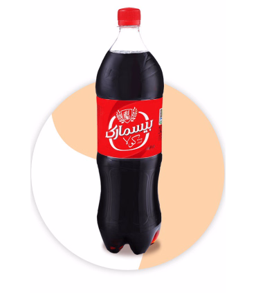 نوشابه گازدار  کولا بیسمارک  -1.5 لیتر