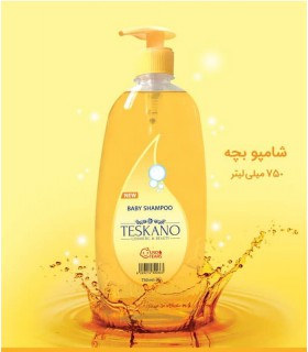 شامپو سر کودک و نوزاد تسکانو  حجم 750 میلی لیتر