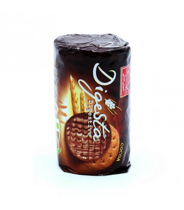 بیسکویت سبوس دار  دایجستا شیرین عسل با روکش کاکائویی - 190 گرم