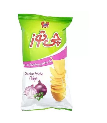 چیپس چی توز با طعم پیاز جعفری - 65 گرم