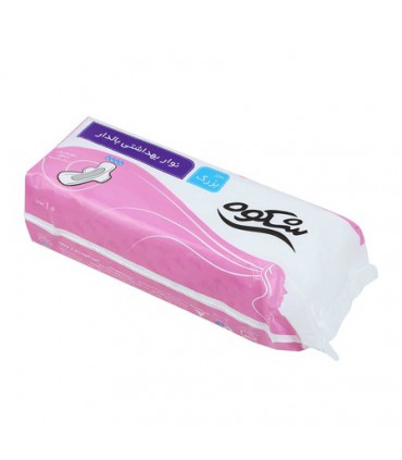 نوار بهداشتی بالدار شکوه نرم  سایز بزرگ -بسته 10عددی