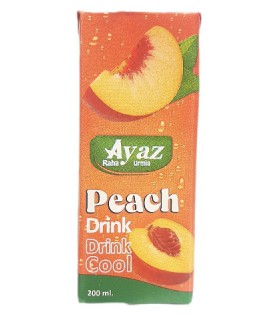 نوشیدنی پاکتی هلو آیاز- 200سی سی