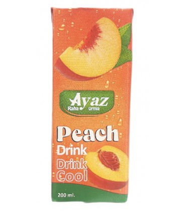 نوشیدنی پاکتی هلو آیاز- 200سی سی