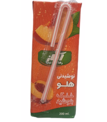 نوشیدنی هلو، نوشیدنی پاکتی، نوشیدنی آیاز، نوشیدنی سالم کودکان، نوشیدنی ۲۰۰ میلی‌لیتر، نوشیدنی طعم‌دار، خرید نوشیدنی میوه‌ای، نوش