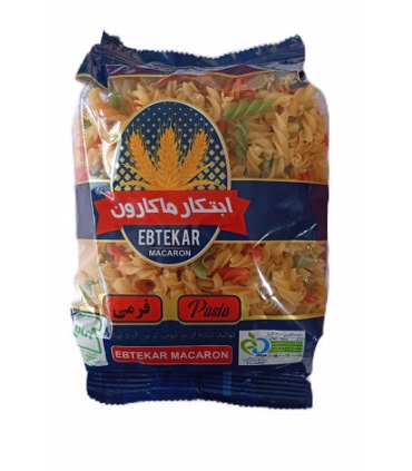 ماکارونی فرمی ابتکار ماکارون 403 گرم | پاستا ایرانی با آرد نول مرغوب