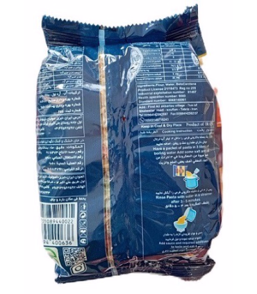 ماکارونی فرمی ابتکار ماکارون 403 گرم | پاستا ایرانی با آرد نول مرغوب