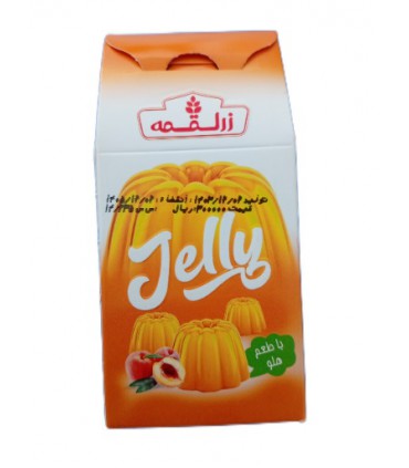 پودر ژله  زرلقمه در  10طعم میوه ای - 100 گرم