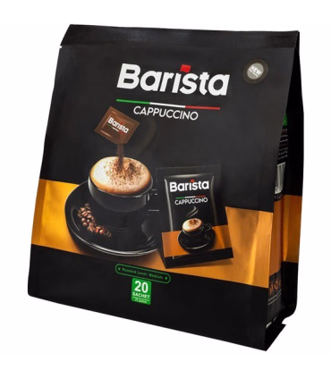 کاپوچینوی فوری باریستا – طعمی حرفه‌ای در هر فنجان  کاپوچینو باریستا | حس یک کافی‌شاپ در خانه شما