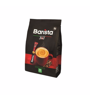 کافی میکس باریستا | لذت قهوه‌ای متعادل در هر لحظه طعم کلاسیک قهوه، شیر و شکر – آماده در یک چشم به هم زدن