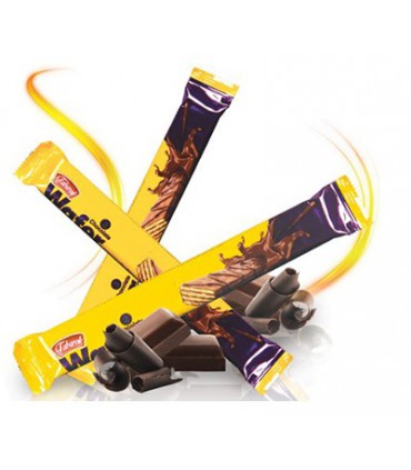 ویفر شکلاتی تبرک با طعم وانیل - 30 گرم