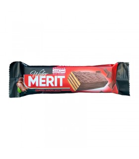 ویفر شکلاتی مریت و روکش فرآورده کاکائویی - 35 گرم