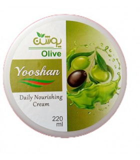 کرم حاوی روغن زیتون یوشین - 220 میلی لیتر