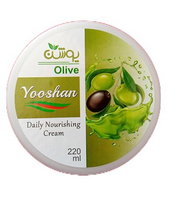 کرم حاوی روغن زیتون یوشین - 220 میلی لیتر
