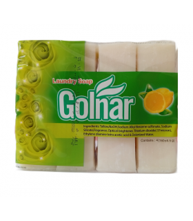 صابون رختشویی گلنار بسته 4 عددی