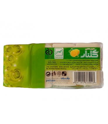 صابون رختشویی گلنار بسته 4 عددی