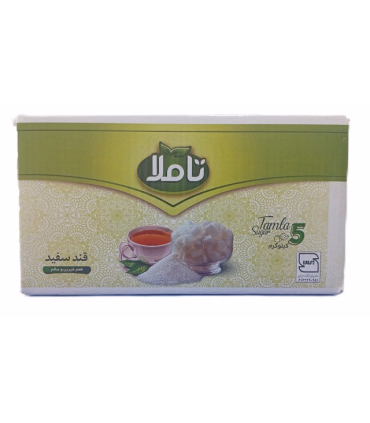 "قند سفید تاملا ۵ کیلویی – انتخاب اقتصادی برای طعمی شیرین و خالص در خانه و کسب‌وکار"